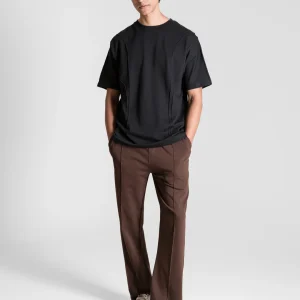 Alternative view of Heavy Relaxed Ridge T-shirt — Black