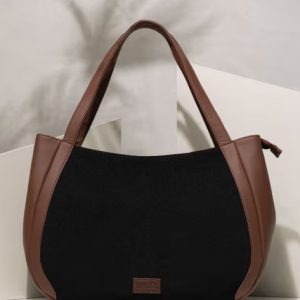 Jet Black Luna Handbag