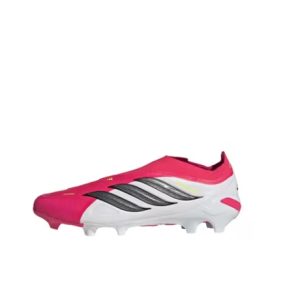 Alternative view of Men Pink PREDATOR LEAGUE Laceless Firm Ground Football Shoes