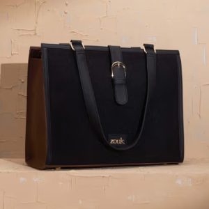 Rhea Kapoor Office Bag - Jet Black