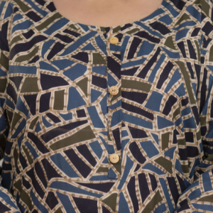 Alternative view of Women Plus Size Printed Straight Kurta